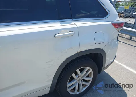 2014 Toyota Highlander Le z USA, uszkodzony, nr VIN 5TDZARFH8ES006333